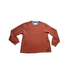 Brooks Brothers Shirt Men's Size XL Waffle Knit Cotton Thermal Crewneck - Preppy